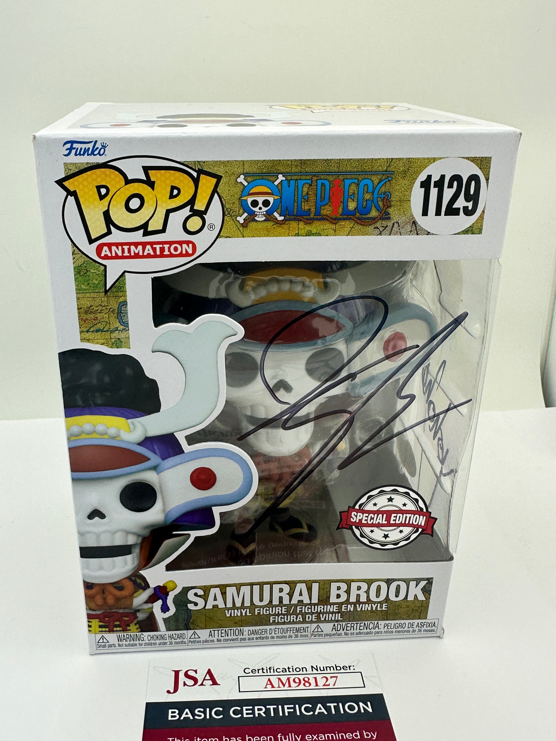 Funko Pop! One Piece #1129 - Samurai Brook, Figurine Vinyl Neuve