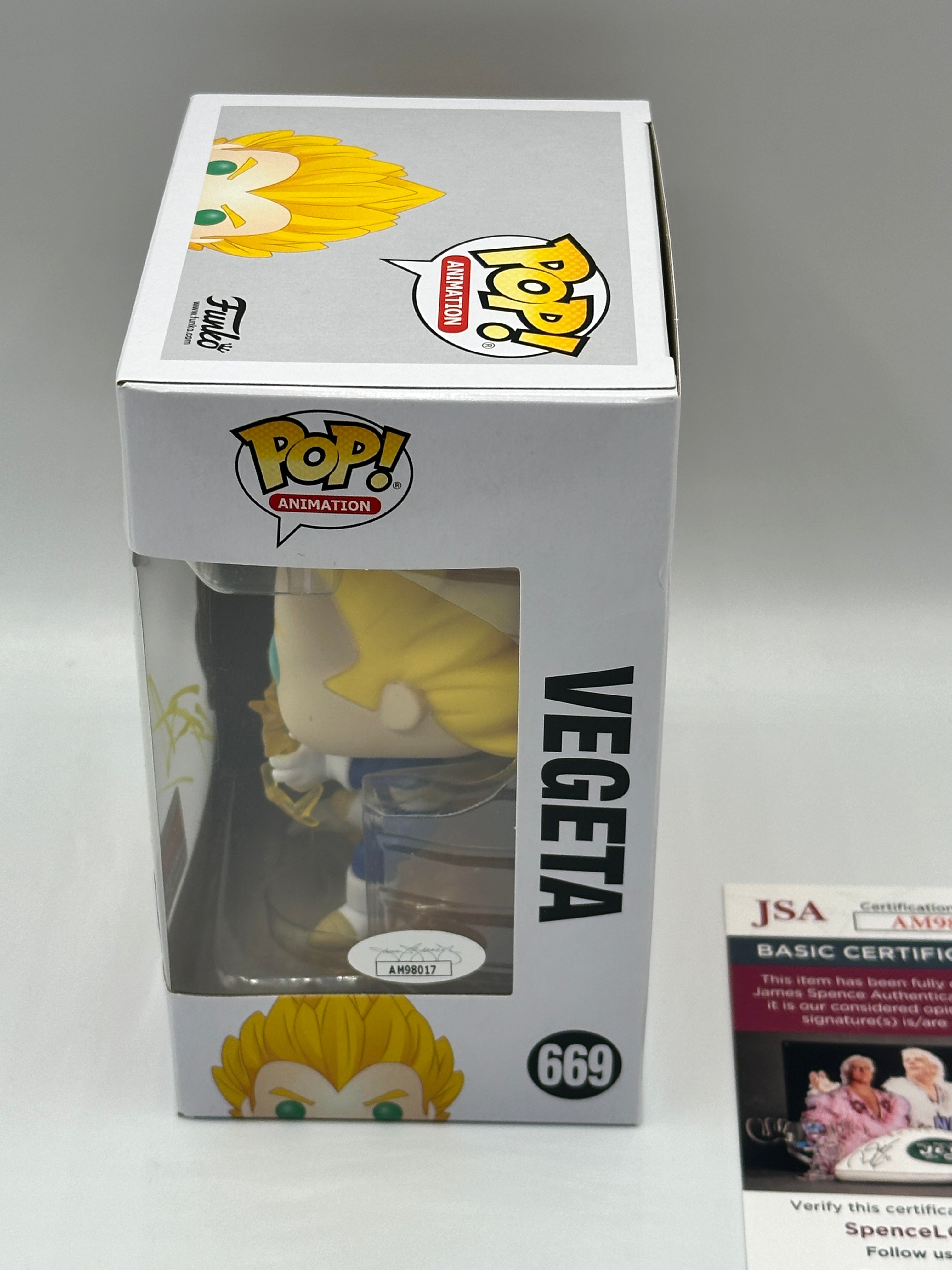 Vegeta (Final Flash) [Fall Convention] #669 w/Pop Protector deals