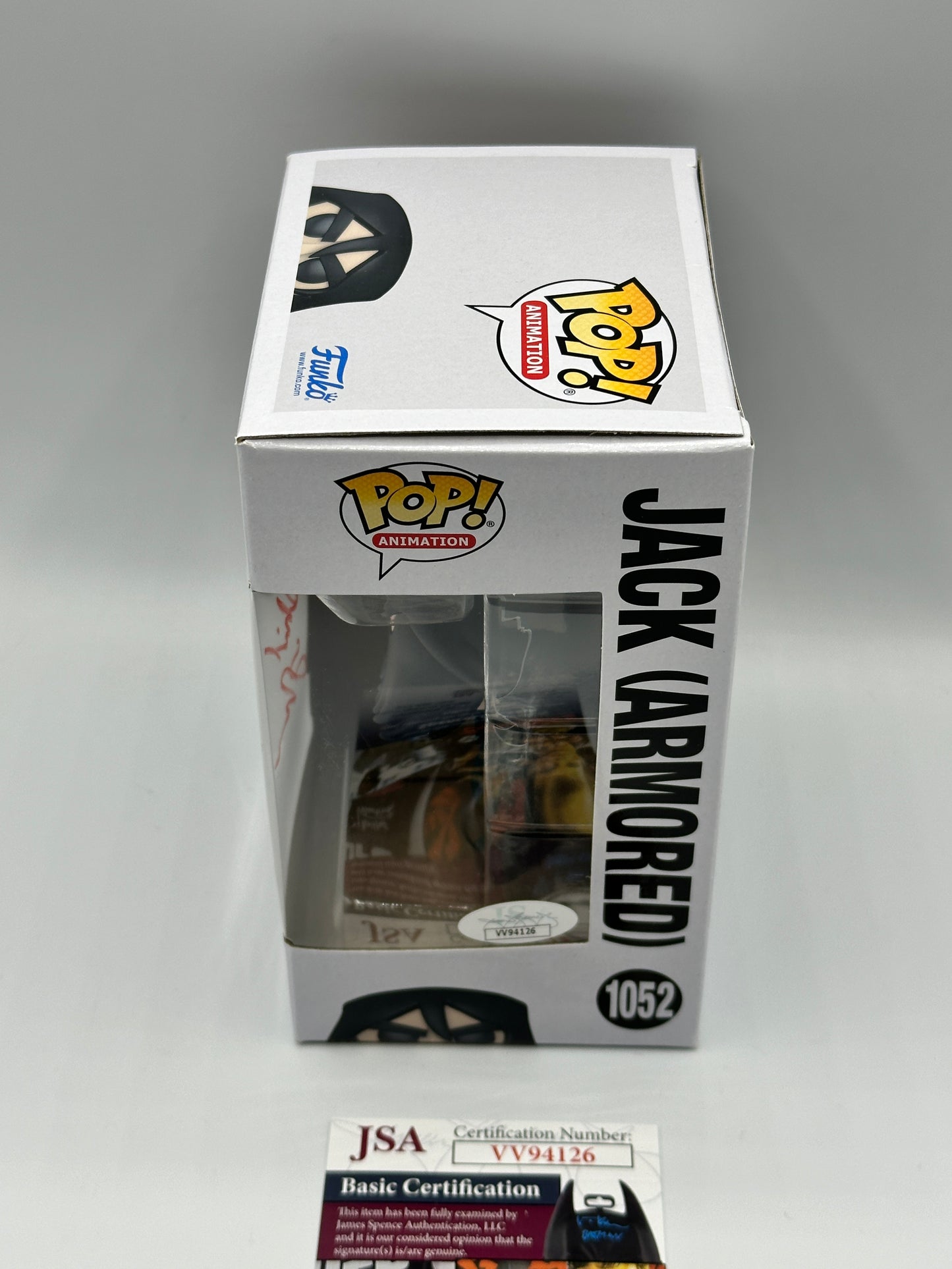 Funko Pop! Samurai Jack Armored #1052 Signed Autographed Phil LaMarr JSA COA + PoP Protector