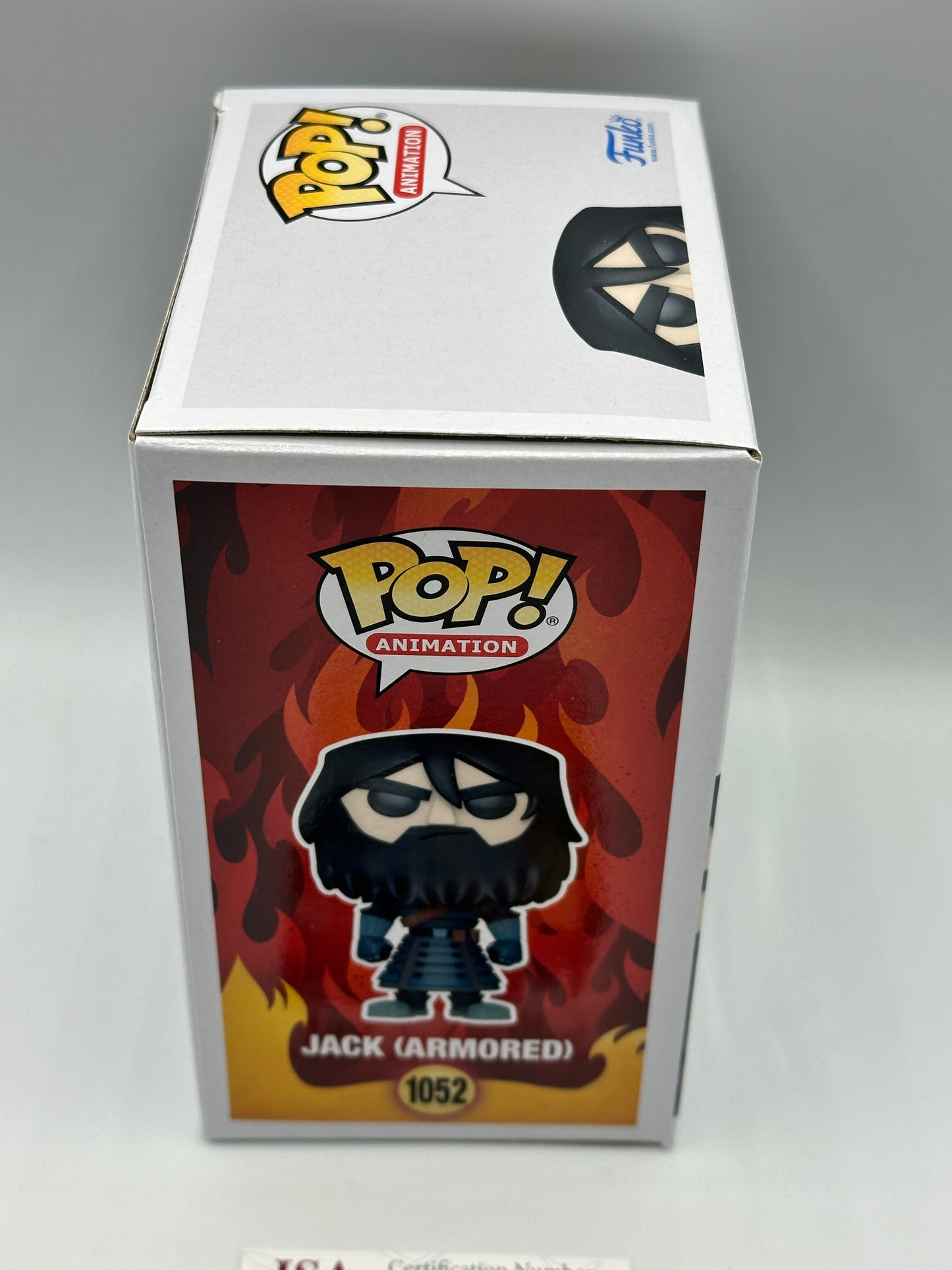 Funko Pop! Samurai Jack Armored #1052 Signed Autographed Phil LaMarr JSA COA + PoP Protector