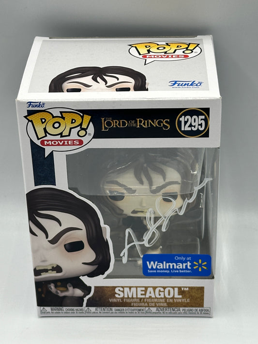 Funko PoP! Movies Lord of the Rings Smeagol 1295 Signed Andy Serkis at Toronto ComicCon March 2023