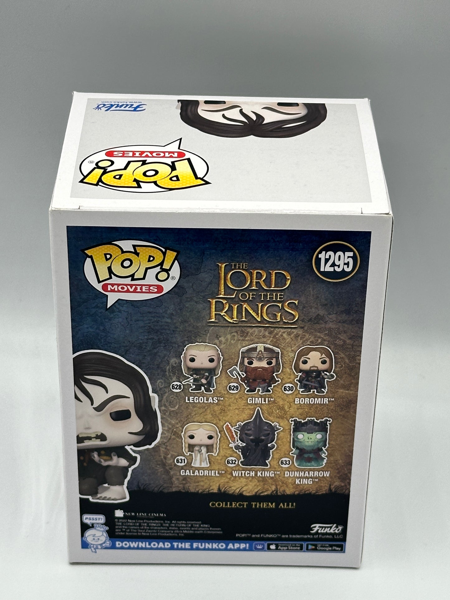 Funko PoP! Movies Lord of the Rings Smeagol 1295 Signed Andy Serkis at Toronto ComicCon March 2023