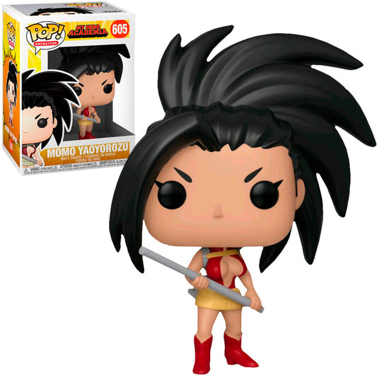 Funko POP! Animation:  My Hero Academia  - Momo Yaoyorozu #605 + PROTECTOR!
