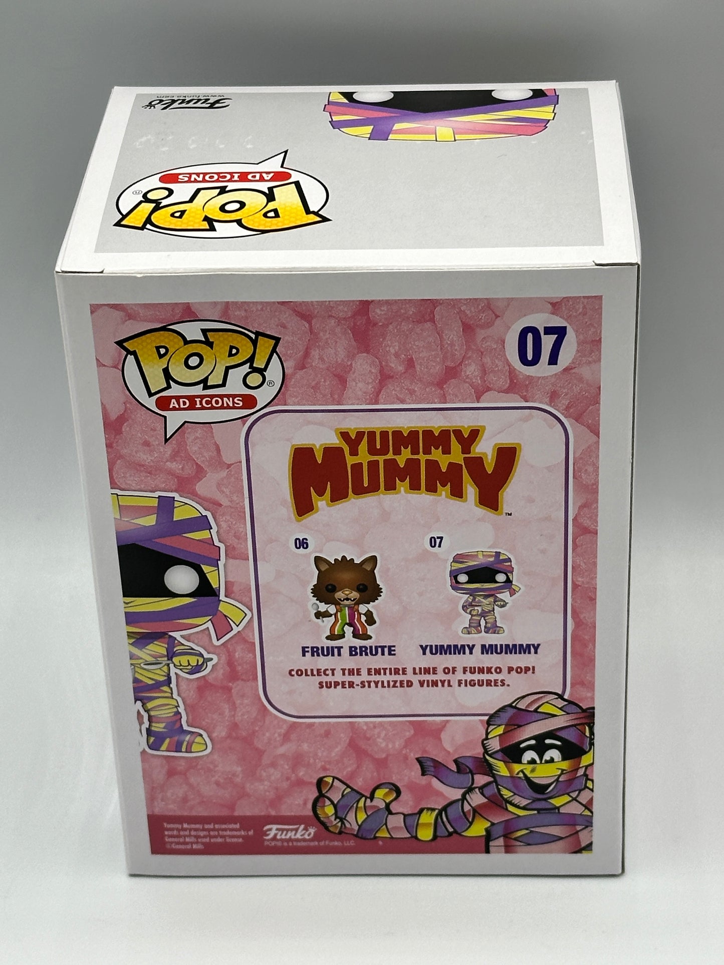 Grail - Vaulted Funko Pop! Ad Icons Monster Cereals Yummy Mummy #07 Funko Shop Ony 2,500 pcs edition size + PoP Protector