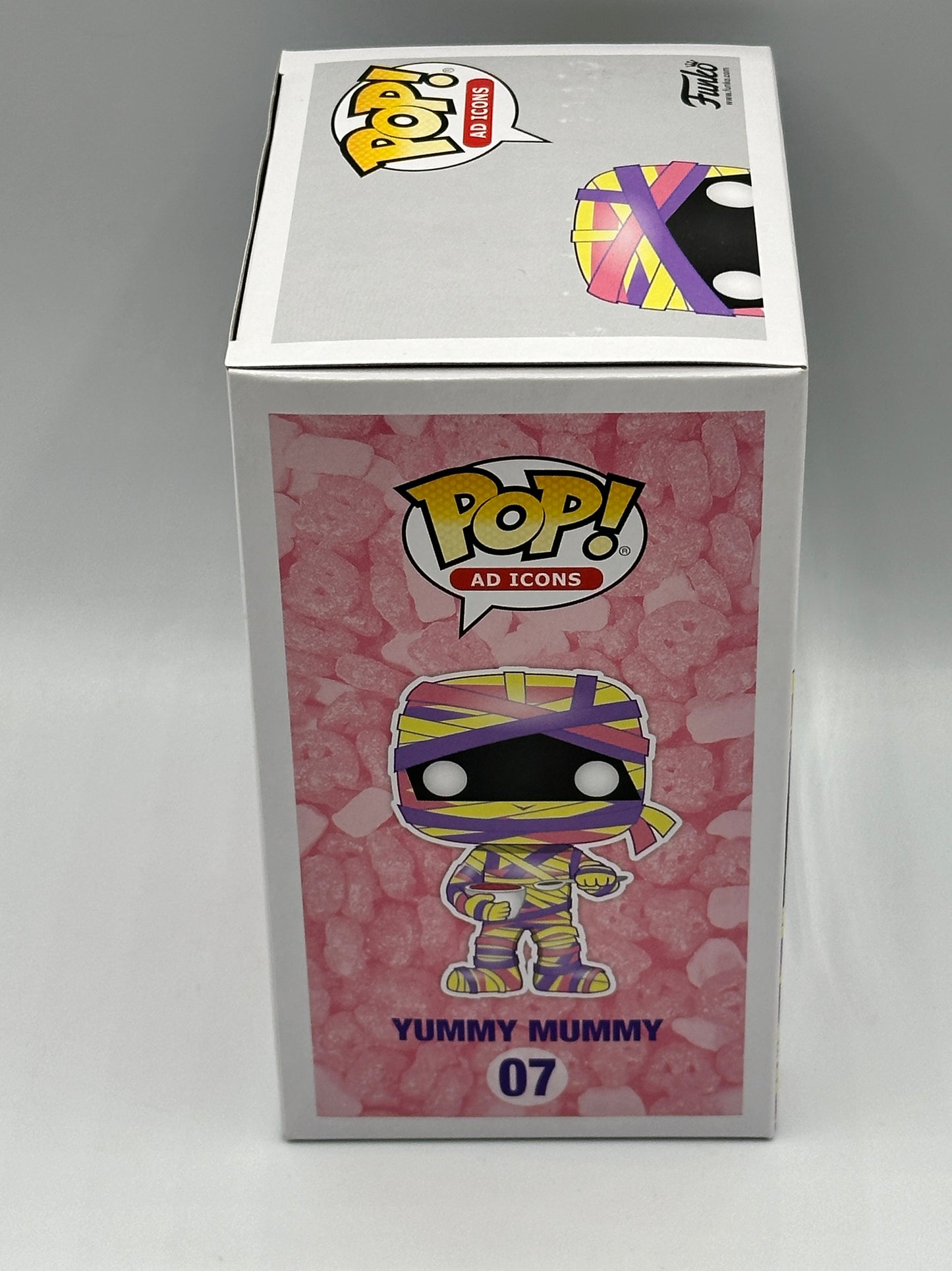 Grail - Vaulted Funko Pop! Ad Icons Monster Cereals Yummy Mummy #07 Funko Shop Ony 2,500 pcs edition size + PoP Protector