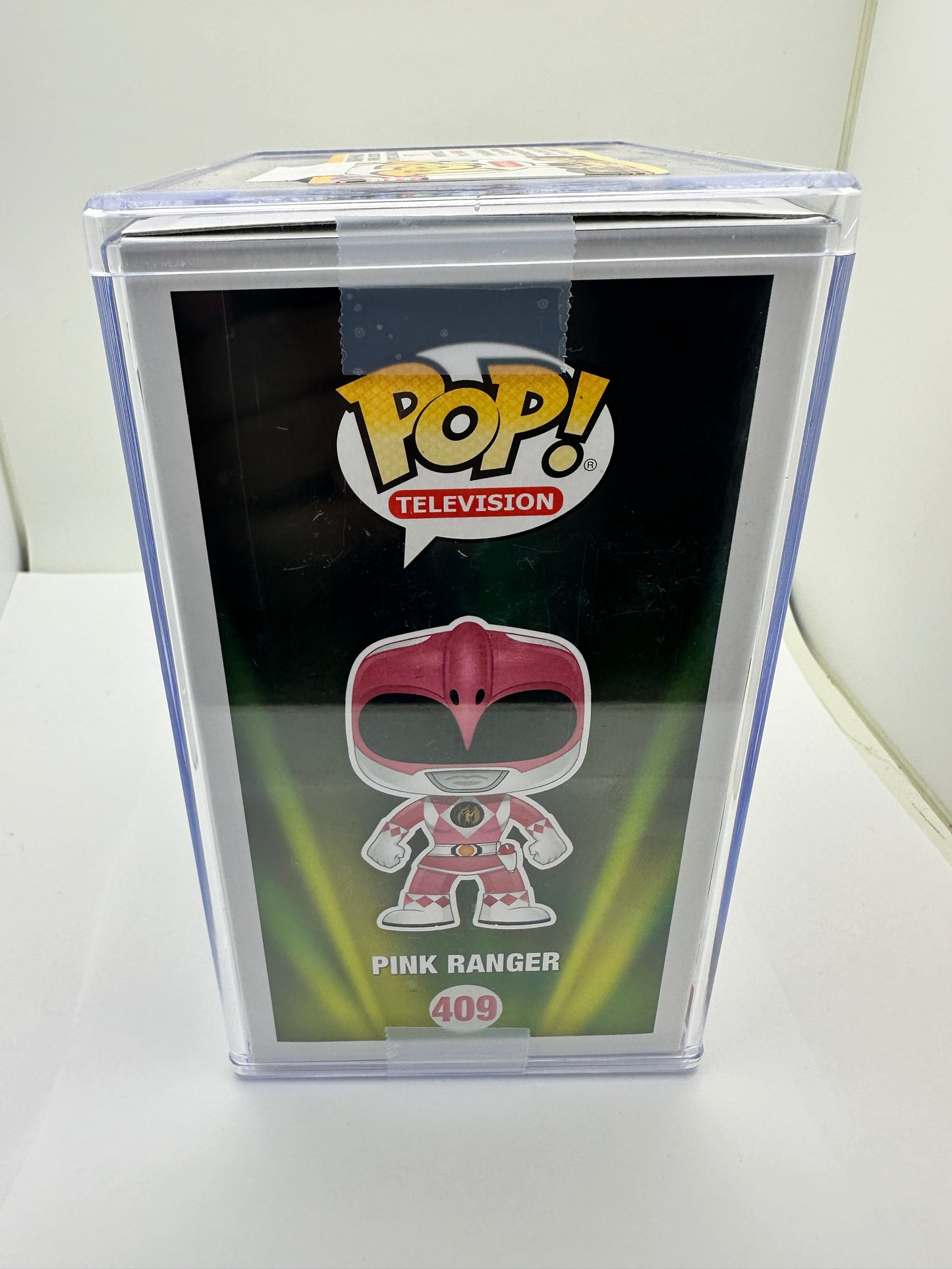 Funko Pop! Mighty Morphin Power Ranger Pink Ranger #407 Signed By Amy Jo Johnson JSA + HARD CASE