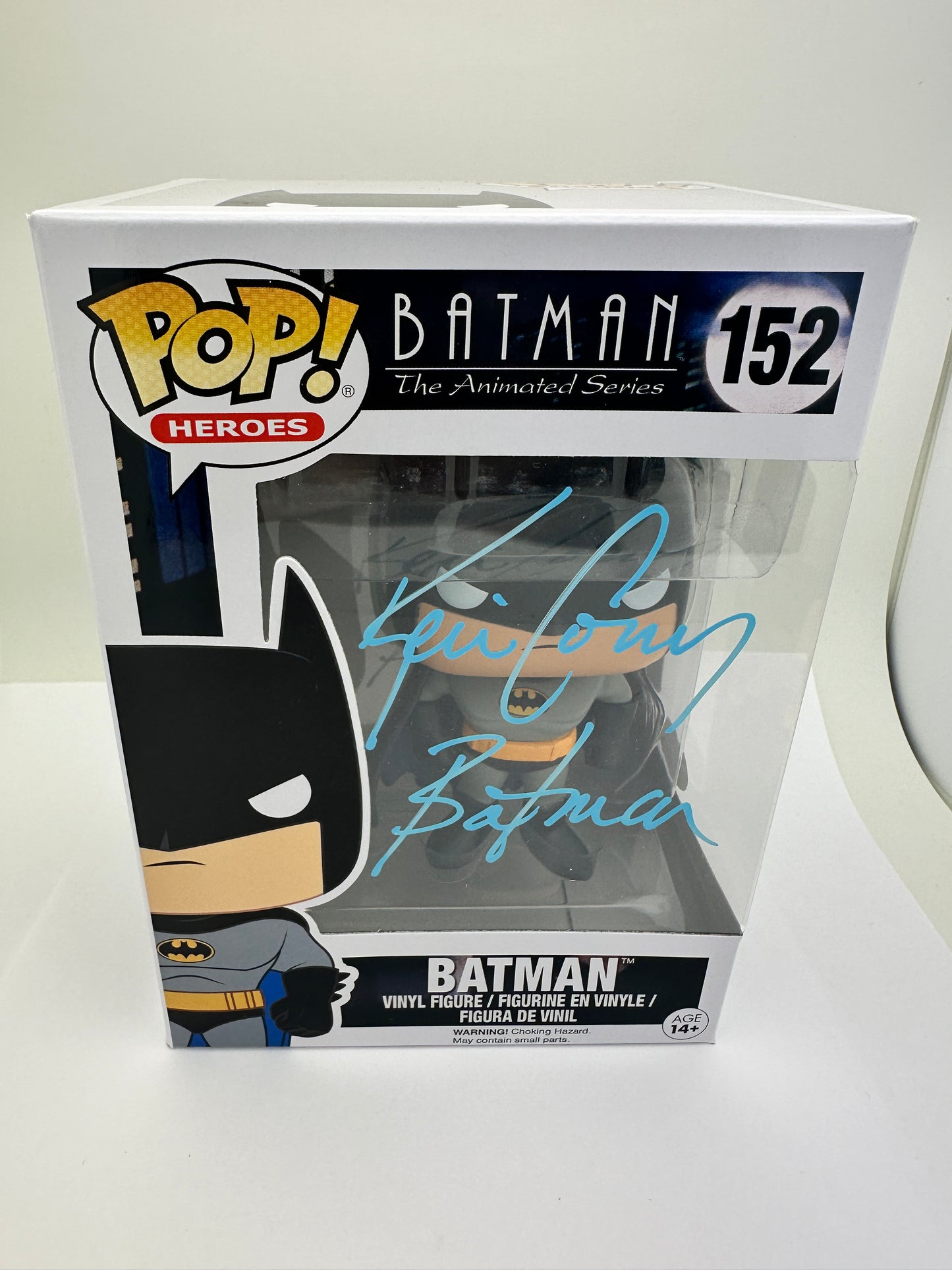 KEVIN CONROY Signed BATMAN THE ANIMATED SERIES 152 Funko Pop Vinyl Authentic Autograph JSA COA + POP PROTECTOR