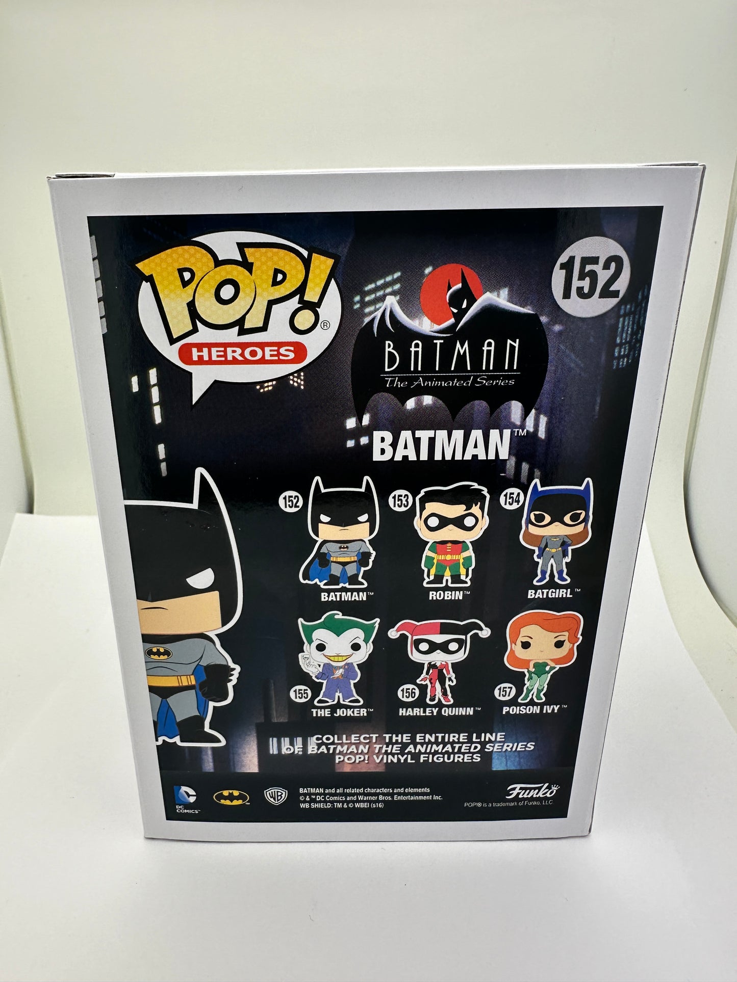 KEVIN CONROY Signed BATMAN THE ANIMATED SERIES 152 Funko Pop Vinyl Authentic Autograph JSA COA + POP PROTECTOR