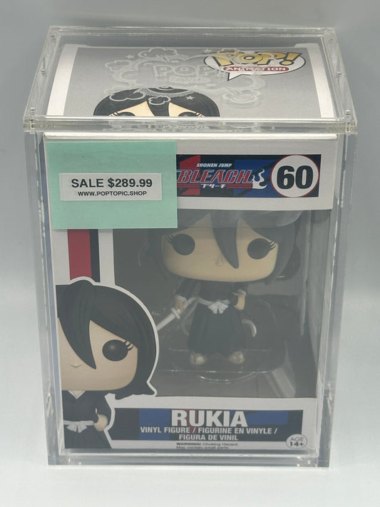 Funko Pop! Animation: Bleach #60 Rukia [Vinyl Figure] (Rare Vaulted) + PoP Protector