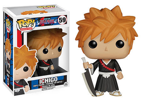 Funko POP! Animation: Shonen Jump Bleach - Ichigo #59 - Vinyl Figure + PoP Protector