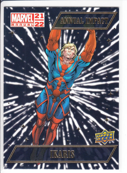 Ikaris 2021-22 Upper Deck Marvel Annual #AI-3 Annual Impact Finish Your Set