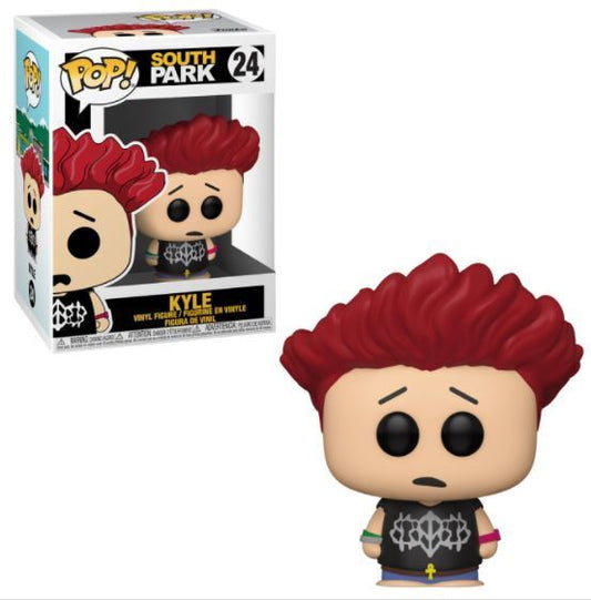 Jersey Goth Kyle South Park 24 Funko PoP! + PoP Protector