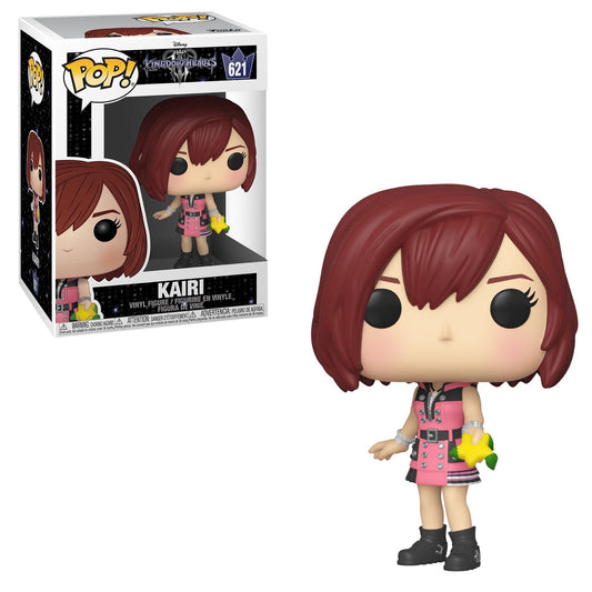 Funko POP! Disney: Kingdom Hearts 3 - Kairi with Hood #621 (shelf wear) + PoP Protector
