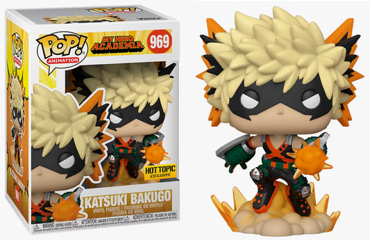 Funko Pop! My Hero Academia Katsuki Bakugo 969 Hot Topic Exclusive (VAULTED) + Free Protector
