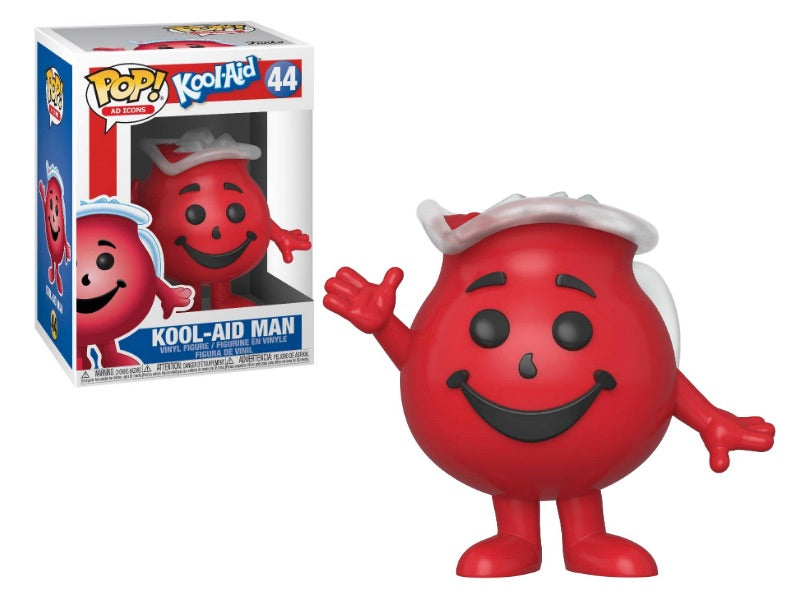 Funko Pop! Kool-Aid Man #44 + POP PROTECTOR (VAULTED)