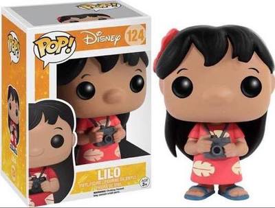 Funko Pop! Lilo #124 Disney Lilo and Stitch Vinyl Figure Holding Camera + PoP Protector