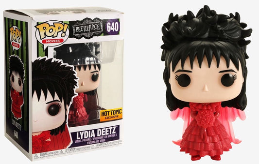 Funko POP! Beetlejuice Lydia Deetz #640 Hot Topic Exclusive (Vaulted) + PoP Protector
