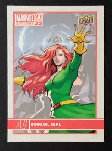 MARVEL GIRL 2021-22 Upper Deck Marvel Annual Base #51