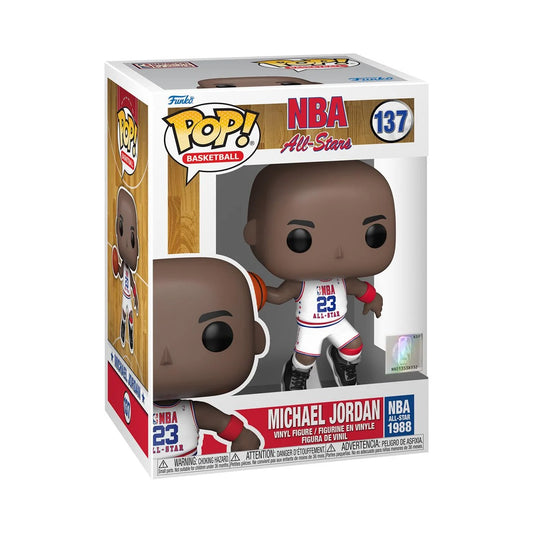 NBA Legends Michael Jordan All-Star 1988 Funko Pop! Vinyl Figure #137 + PoP Protector
