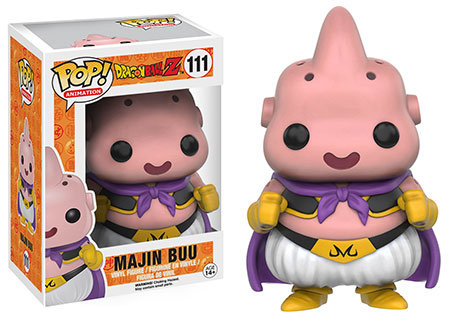 Funko Pop! Anime Dragon Ball Z - Majin Buu - Vinyl Figure # 111 DBZ + PoP Protector