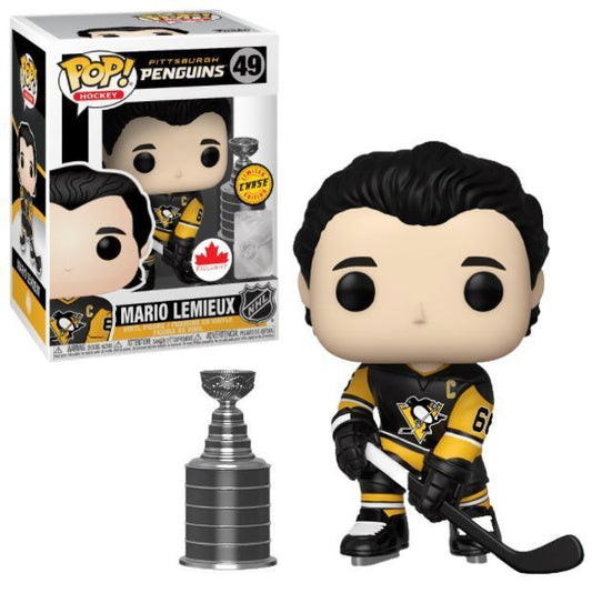 49 Mario Lemieux (Stanley Cup) Chase Canadian Exclusive Funko PoP! + PoP Protector