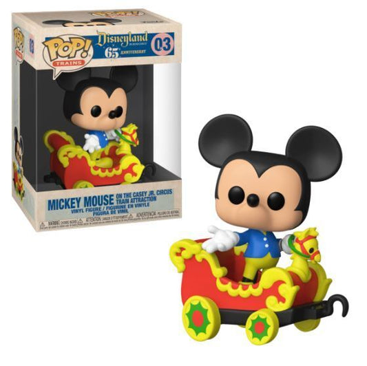 Mickey on the Casey Jr. Circus Train Attraction 03 Funko PoP Disney + PoP Protector