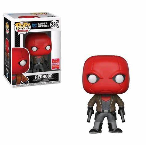 Funko POP! Heroes: DC Super Heroes #236 - Red Hood 2018 Summer Convention + PROTECTOR!