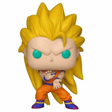 Funko POP! Animation: Dragonball Z #492 - Super Saiyan 3 Goku EB GAMES Exclusive + PROTECTOR!