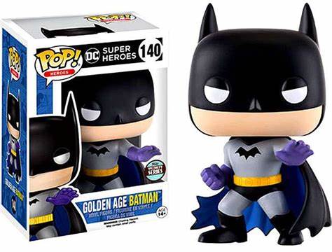 Funko POP! Heroes: DC #140 - Golden Age Batman Specialty Series + PROTECTOR!