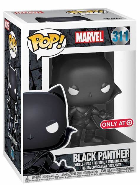 Funko POP! Marvel: #311 - Black Panther Target Exclusive + PROTECTOR!