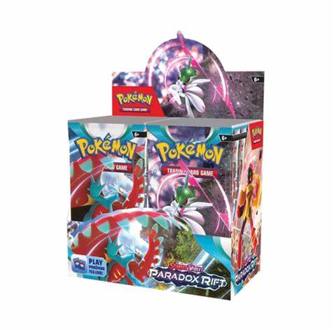 Pokémon Trading Card Game! Scarlet and Violet Paradox Rift Booster Box! Factory Sealed