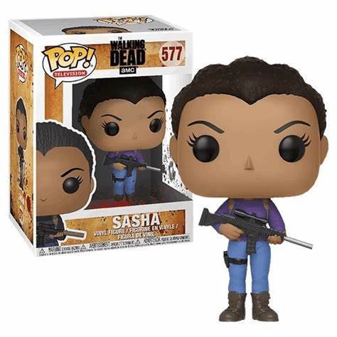Funko Pop! The Walking Dead - Sasha Williams 577 + Protector (VAULTED)
