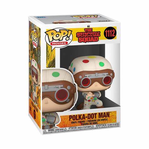 Funko POP! Movies: The Suicide Squad #1112 - Polka DOT MAN + PROTECTOR!