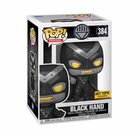 Funko POP! Heroes: Black Hand Hot Topic #384 + PROTECTOR!