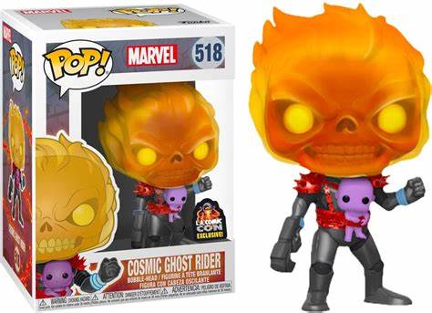 Funko POP! Marvel #528 - Cosmic Ghost Rider LA COMIC CON + PROTECTOR!