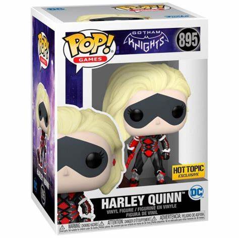 Funko POP! Games: Gotham Knights #895 - Harley Quinn Hot Topic Exclusive + PROTECTOR!