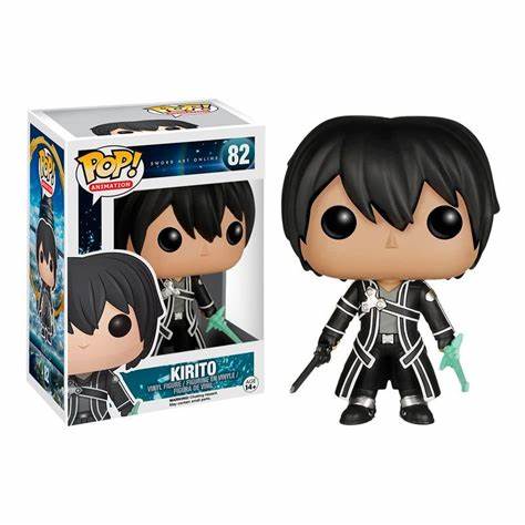 Funko POP! (SAO) Sword Art Online  - Kirito #82 + PROTECTOR! (VAULTED)