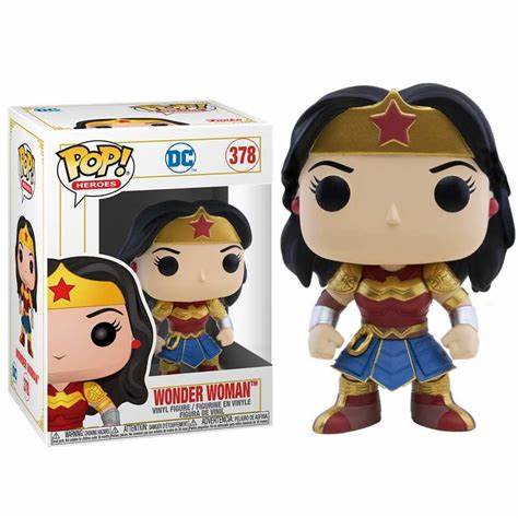 Funko POP! Heroes: #378 - Wonder Woman + PROTECTOR!