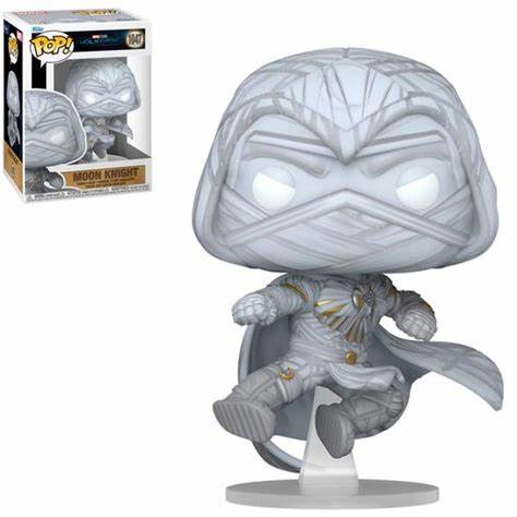 Funko POP! Marvel Studios Moon Knight 1047 + FREE PROTECTOR!
