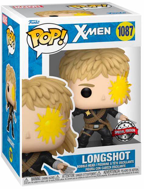 Funko Pop! Marvel X-MEN #1087 - Longshot Special Edition+ PROTECTOR!