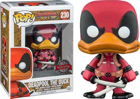 Funko Pop! Marvel Deadpool the Duck #230 Special Edition (VAULTED)+ PROTECTOR!