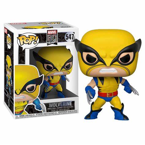 Funko POP! Marvel 80 YEARS #547 - Wolverine + PROTECTOR!