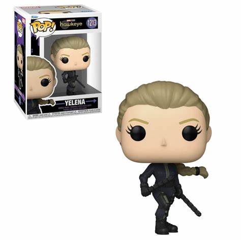 Funko POP! Marvel: Hawkeye #1213 - Yelena + PROTECTOR!