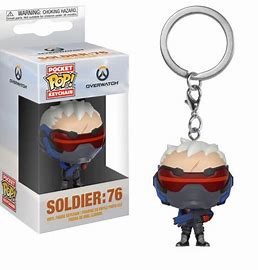 Pocket POP! Keychain Overwatch Soldier 76