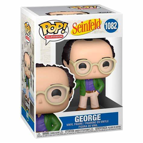 Funko Pop! Television: Seinfeld 1082 - George + FREE PROTECTOR!