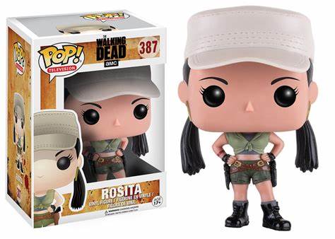 Funko Pop! The Walking Dead - Rosita 387 + Protector (VAULTED)