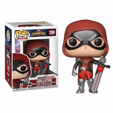 Funko POP! Marvel Contest of Champions GamerVerse Guillotine 298 (VAULTED) + PROTECTOR!