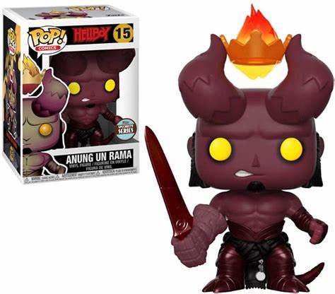 Funko POP! Comics : Hellboy #15 -Amung Un Rama Specialty Series + PROTECTOR!