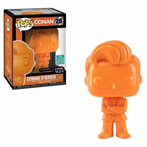 Funko POP! Conan O'Brien 25 Anniversary 2019 summer convention + PROTECTOR!