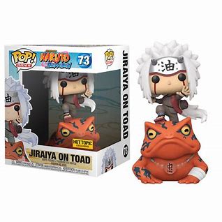 Funko POP! Animation: Naruto Shippuden - RIDES - Jiraiya on Toad Hot Topic Exclusive + PROTECTOR!